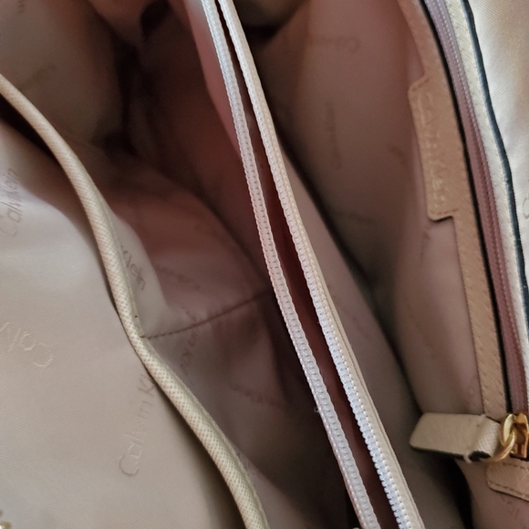 CALVIN KLEIN LEATHER Shoulder bag - Picture 4 of 5